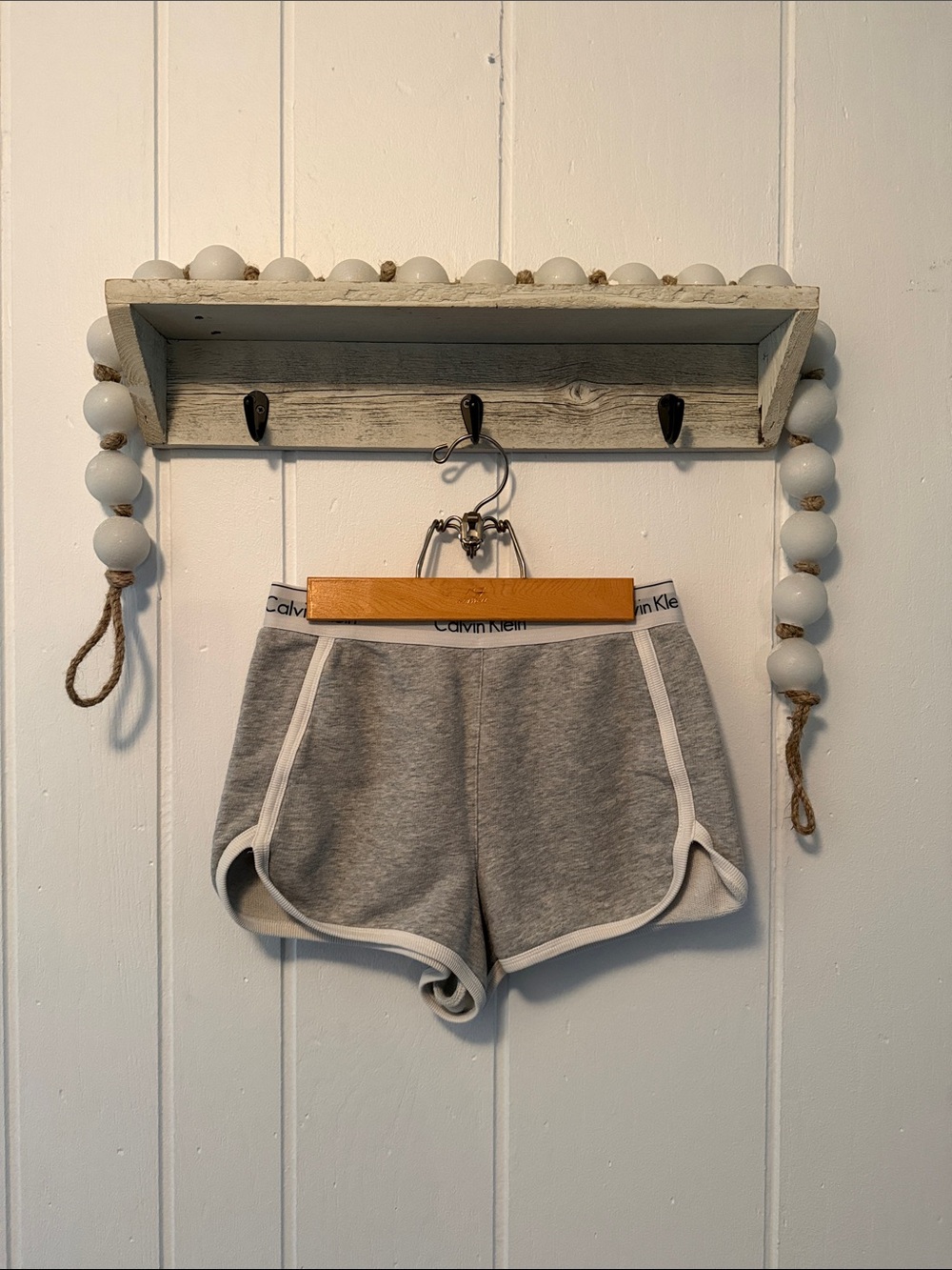 Calvin Klein Heather Gray Athletic Shorts